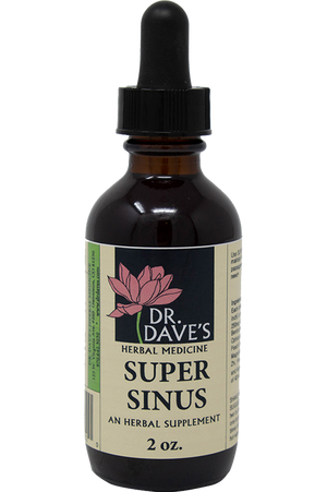 Super Sinus - Dr. Daves Herbal Medicine - Sinus Remedy