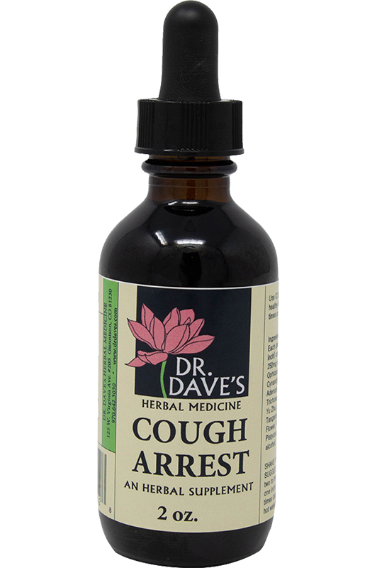 Cough Arrest - Dr. Daves Herbal Medicine - Chinese Herbal Remedy