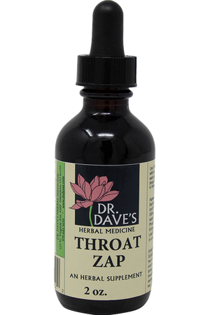 Throat Zap Dr. Daves Herbal Medicine Soe Throat Relieif